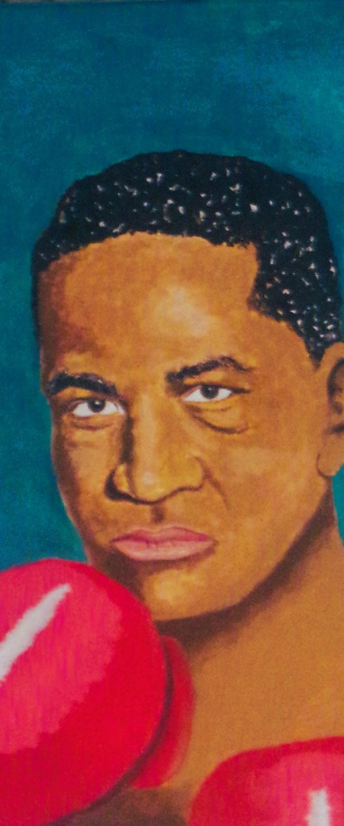 Ezzard Charles - Boxer by Andrew Sabori