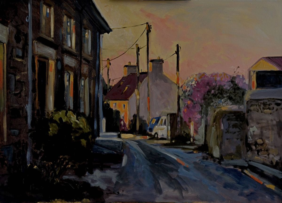 STRYDD YR EGLWYS (Church Street - Llanon) by Gary Hiscott