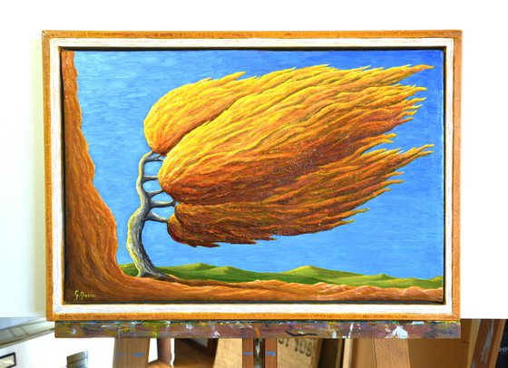 PAESAGGIO CON ALBERO