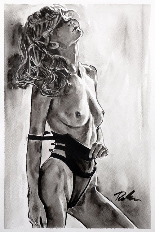 "Sexual magnetism"/30x45 cm by Tashe