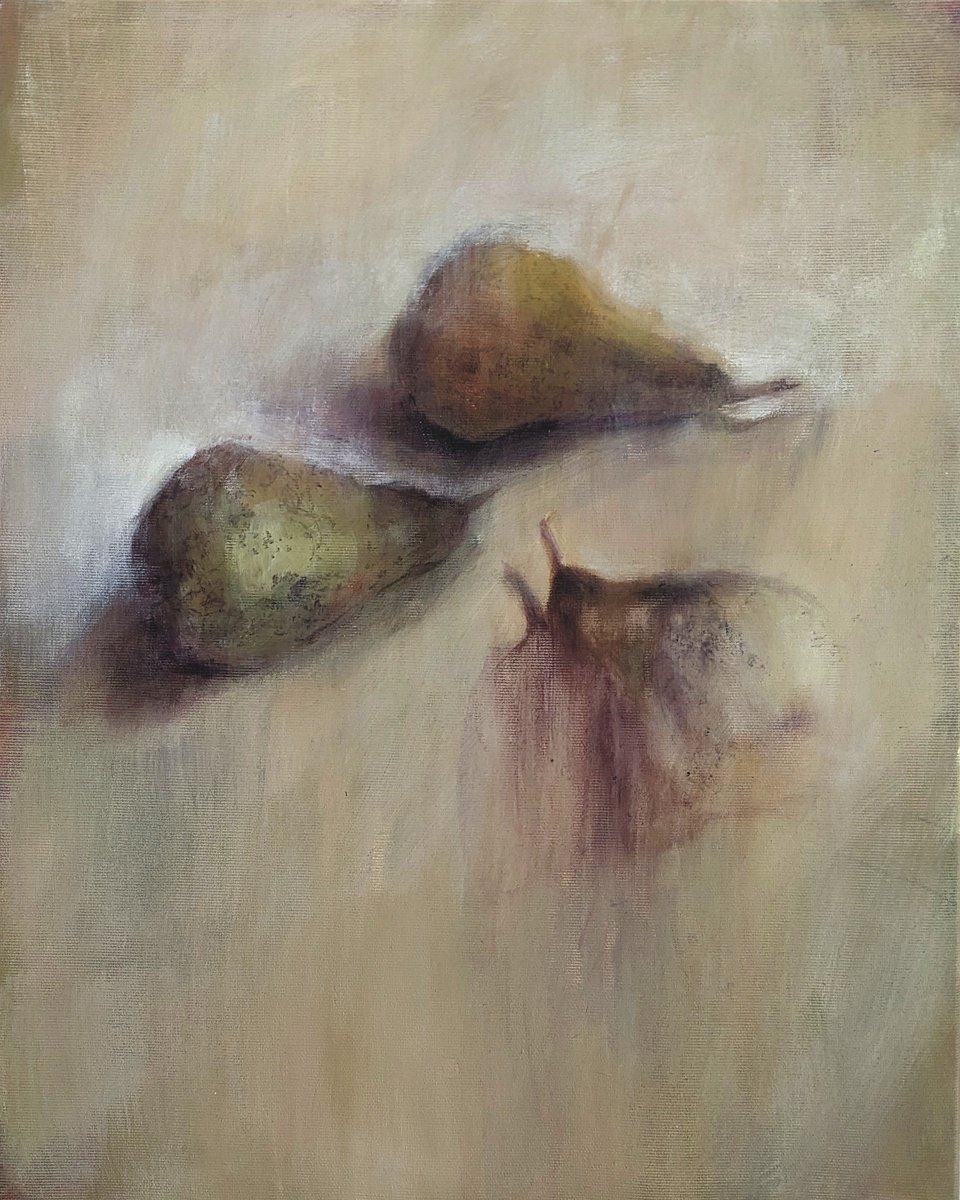 Impressionistic Still Life Acrylic Painting By Olga Bezverkhaya, 16 X 20", Still, Original Artwork