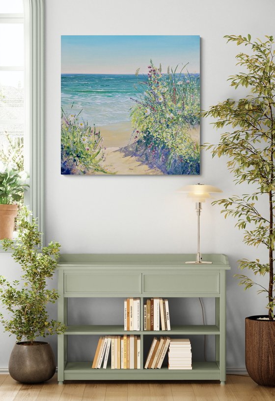 View from the dunes