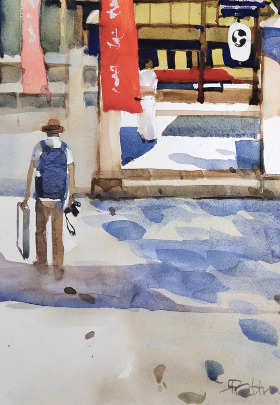 Vibrant hues, artist observes