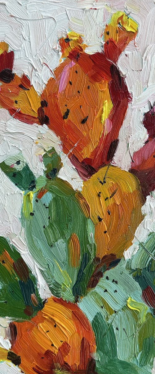 Colorful Cactus by Irina Anis