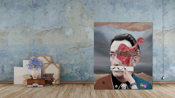 Portrait of Salvador Dali (No:4)