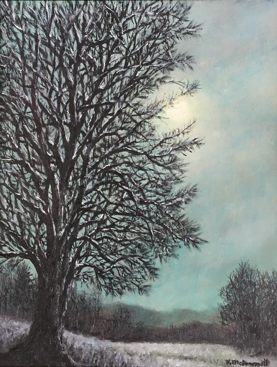 FROSTY MOONLIGHT by K. McDermott (SOLD)