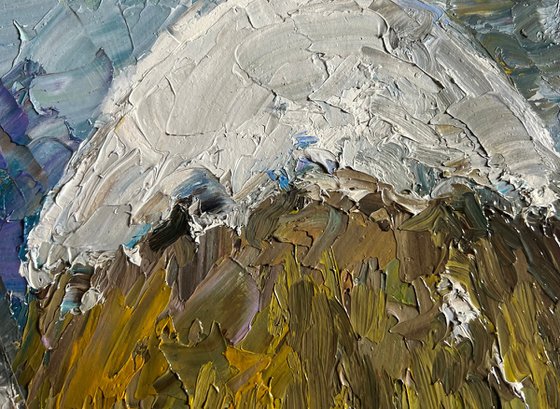 Winter Bustle in the Yard