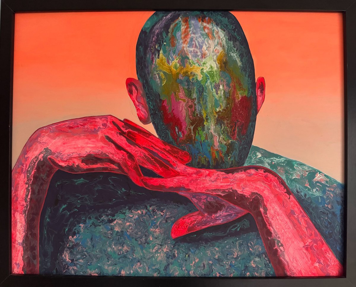 Listening N.6 By Stefano Pallara, 21 X 17, Artwork For Sale On Artfinder