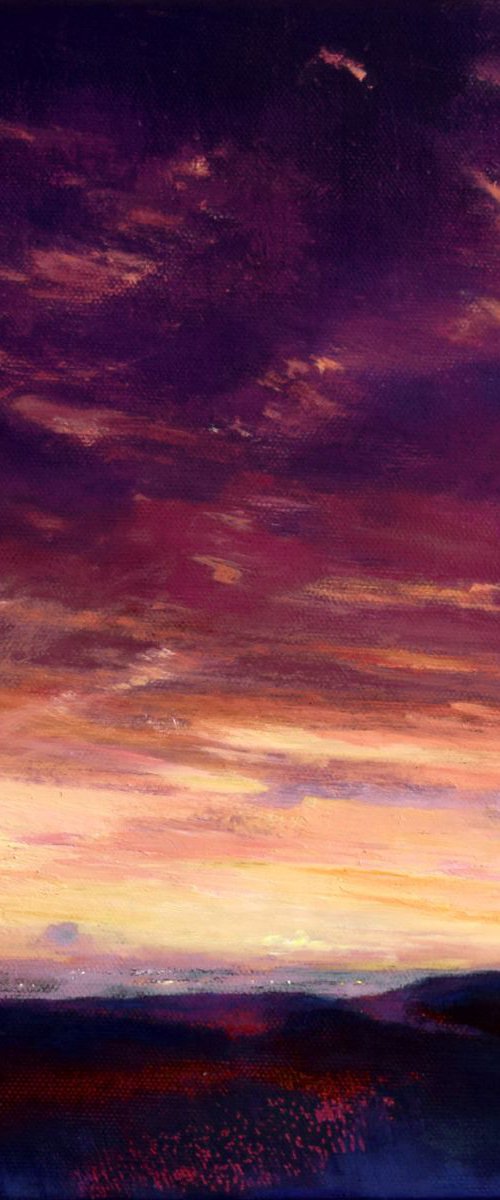 At the End of the Day II-Sunset,Ireland by John O'Grady