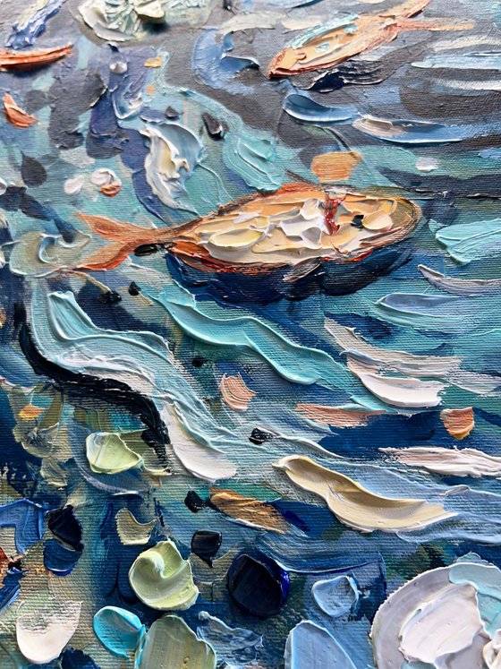 Amber in the Deep Blue