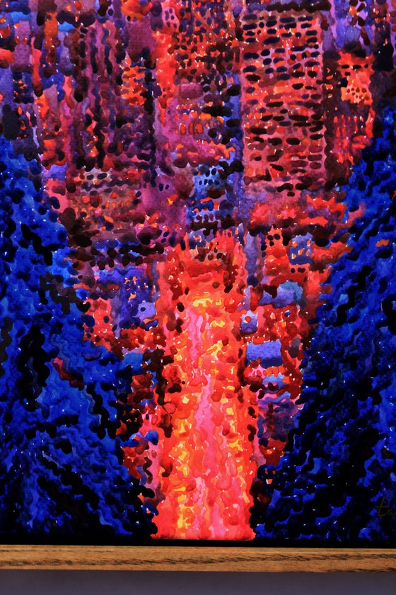 Winter Evening in New York City