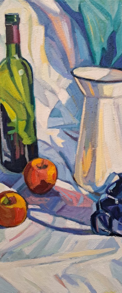 Still life with apples by Maja Đokić Mihajlović