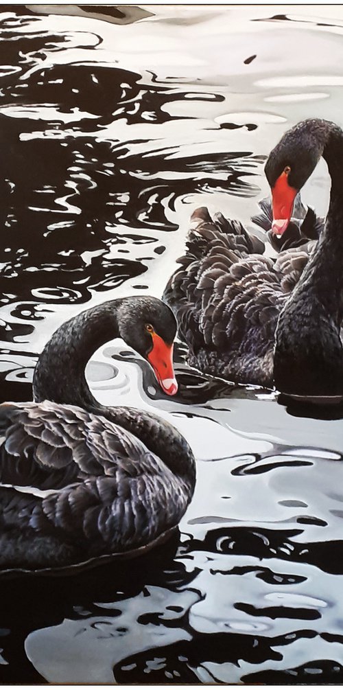 BLACK SWANS by Tatiana Rezvaya