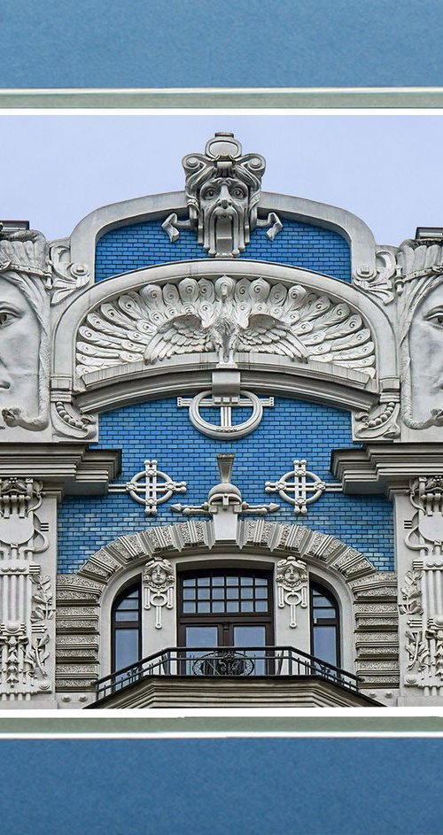 Art Nouveau, Riga Latvia by Robin Clarke