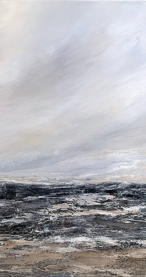 Silent Grey Horizon by Tatiana Malinovscaia