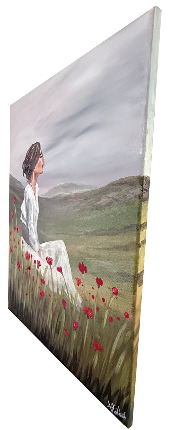 Tranquility In The Poppy Fields