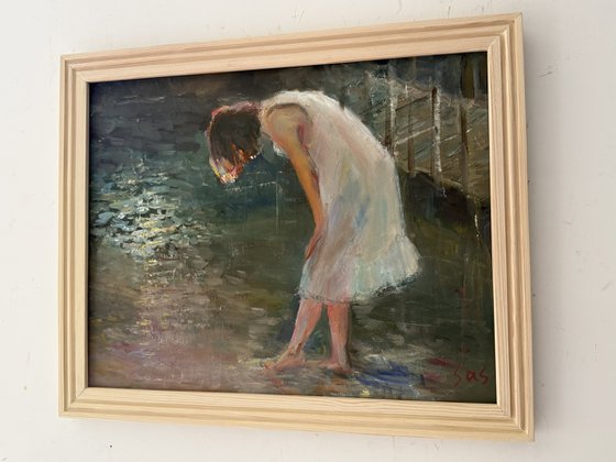 Reflection in the water
