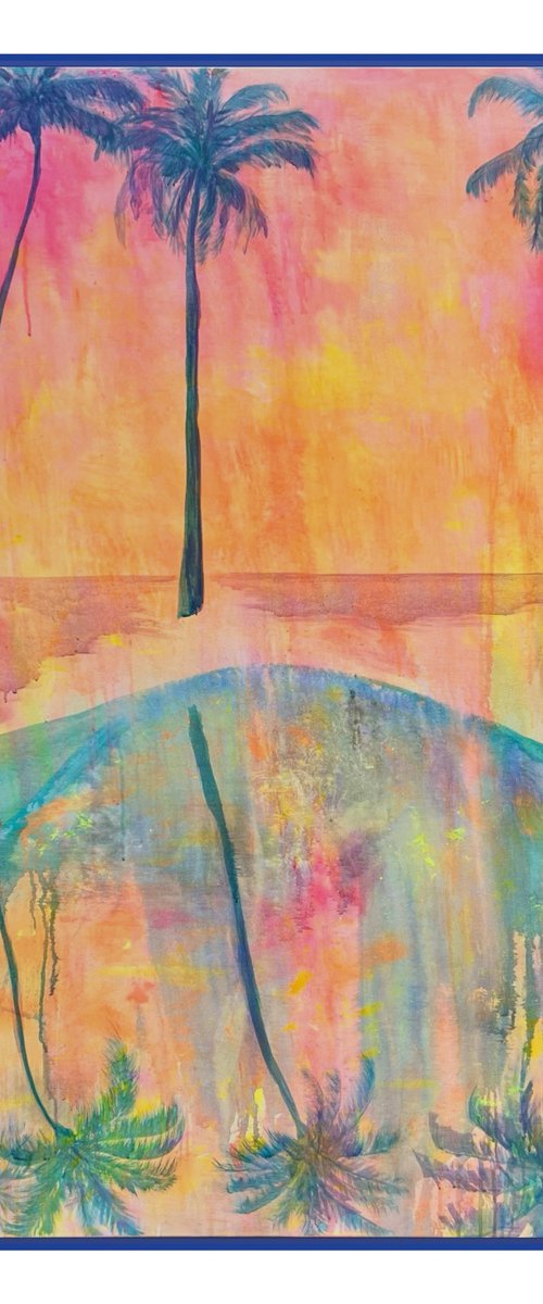 ‘Swaying Into Sunset’ by Kathryn Sillince