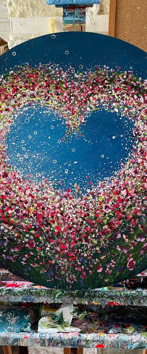 Growing hearts 15 by Emma Sian Pritchard