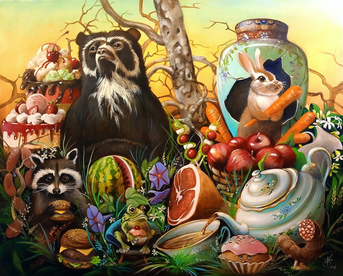 Sumptuous lunch by Valentina Toma