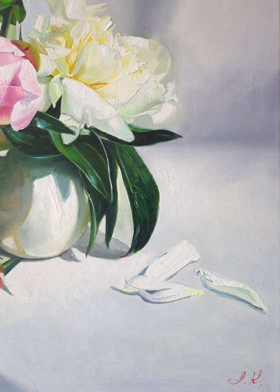 "Fragrant bouquet. "   peonies flower 2021