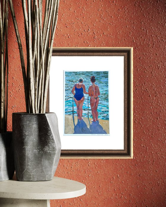 Two bathers