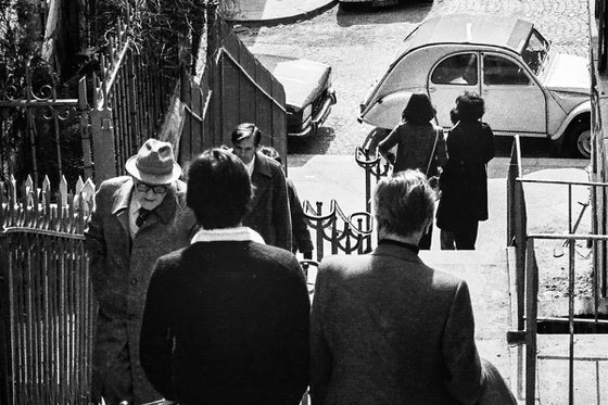 Stairs of Montmartre, Paris