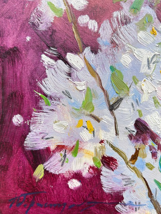 Blossoming branch