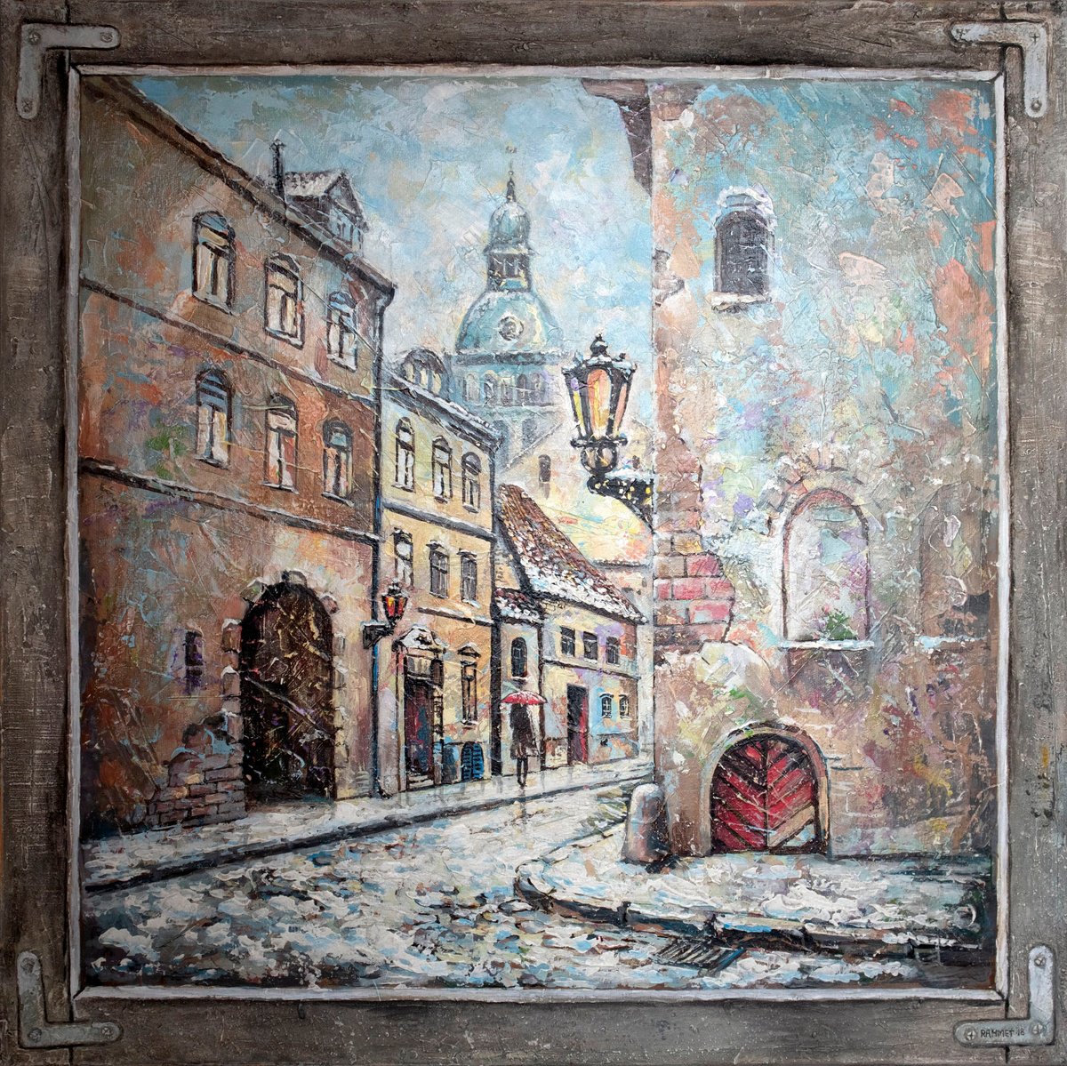  First Snow By Rakhmet Redzhepov, 31 X 31, Artwork For Sale On Artfinder