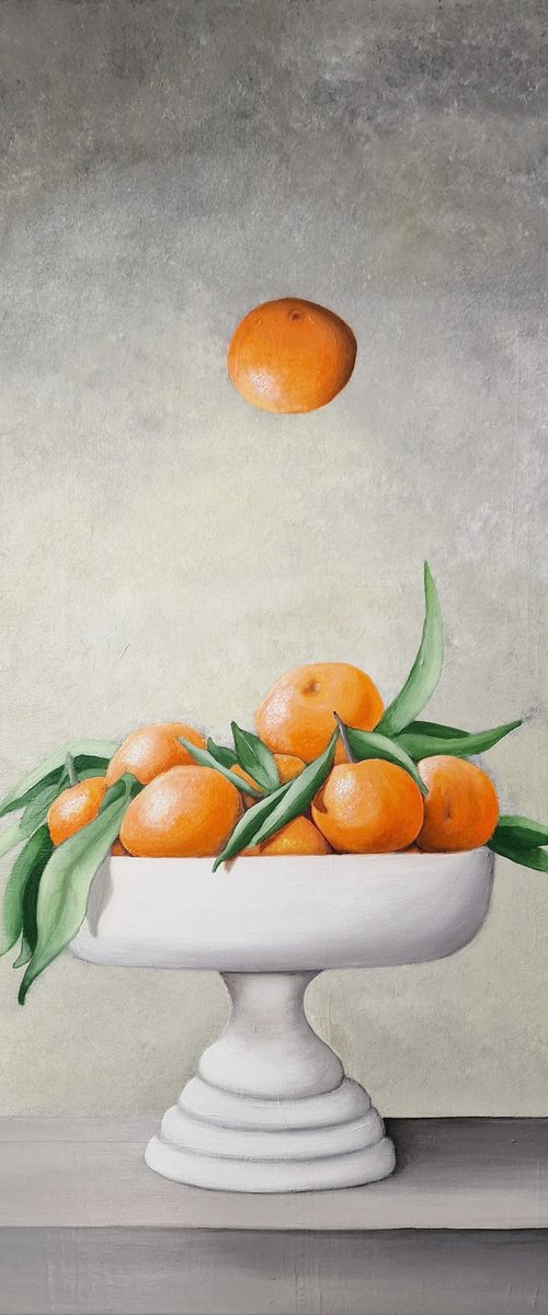 Falling tangerine by Katy Hibberd