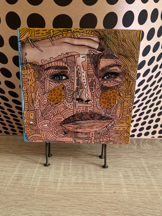 Wood human #65