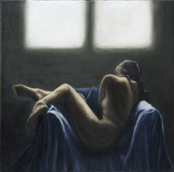 Nude, against the light