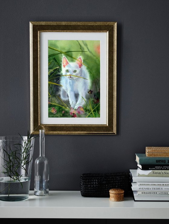 The Hunter Among the Flowers