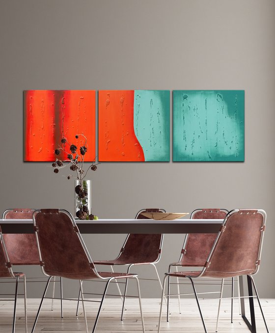 Stream Orange & Blue