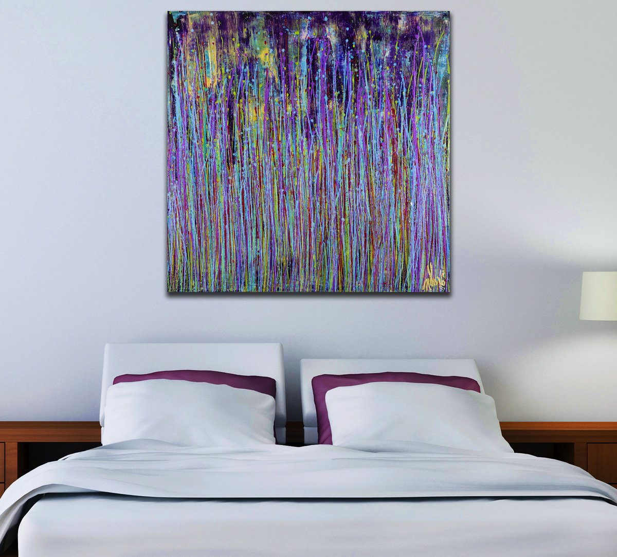 Endless Secret Night By Nestor Toro, 30 X 30, Artwork For Sale On Artfinder