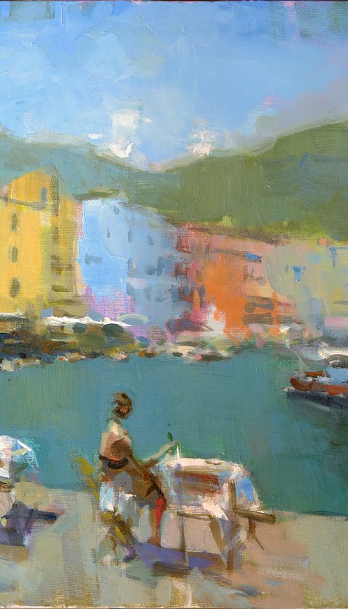 "Italian landscape" by Eugene Segal