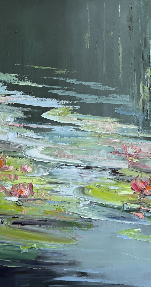 Water lilies No 205, by Liliana Gigovic