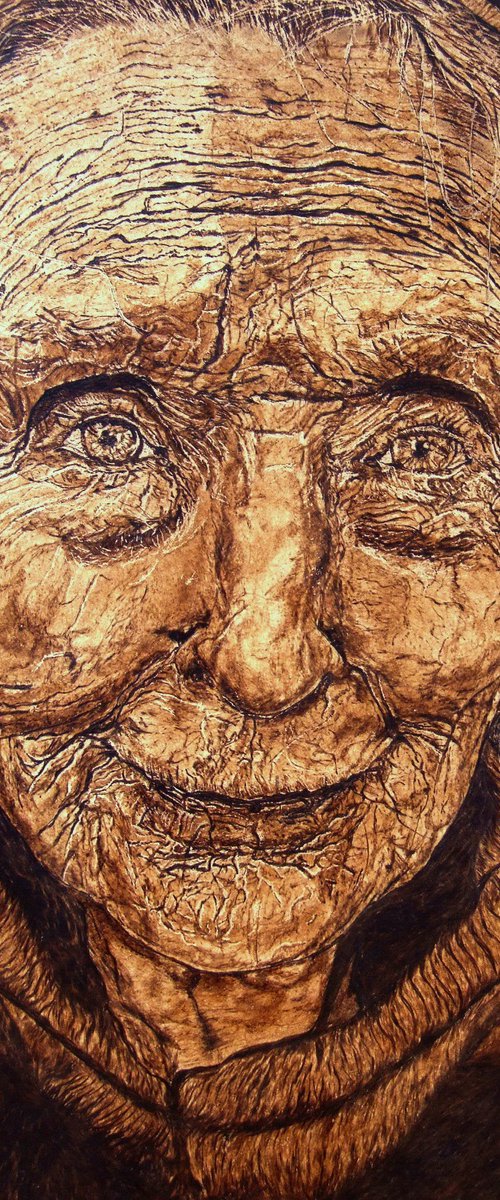 Beatitude by MILIS Pyrography