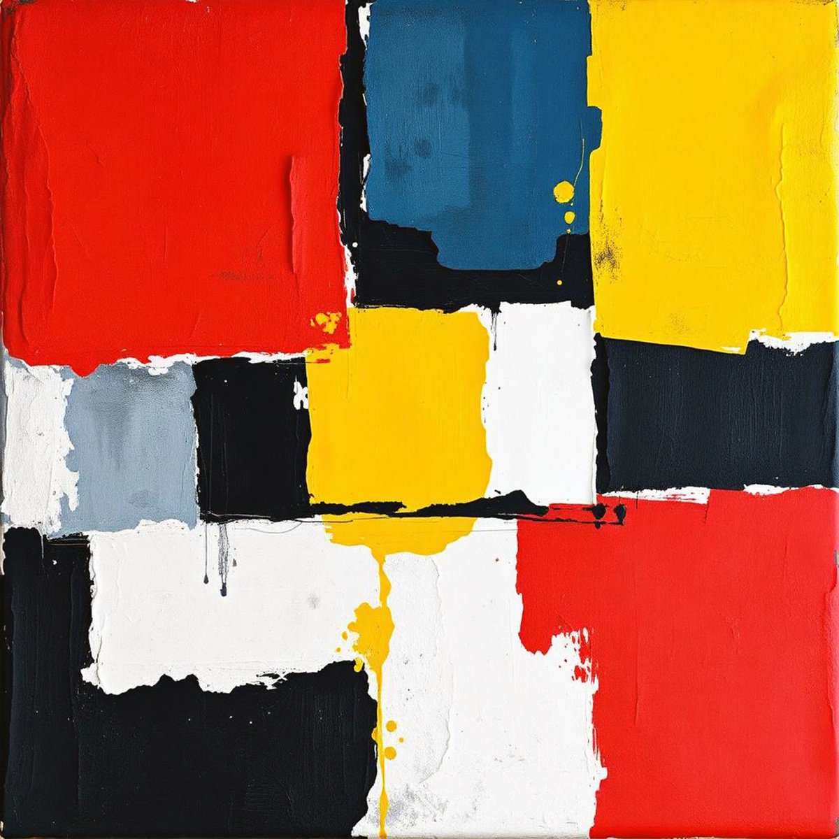 Abstract Giclee Print By Alessandro Butera, 35 X 35, Abstract Red, Original Artwork