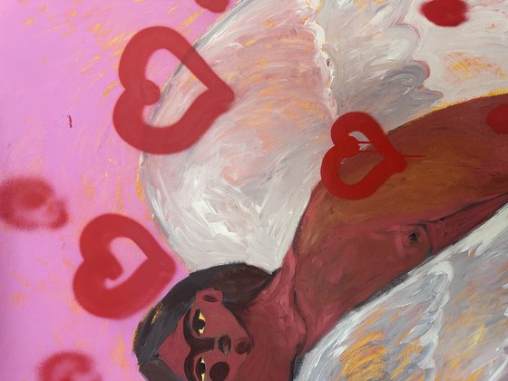 The angel who doesn't want me
