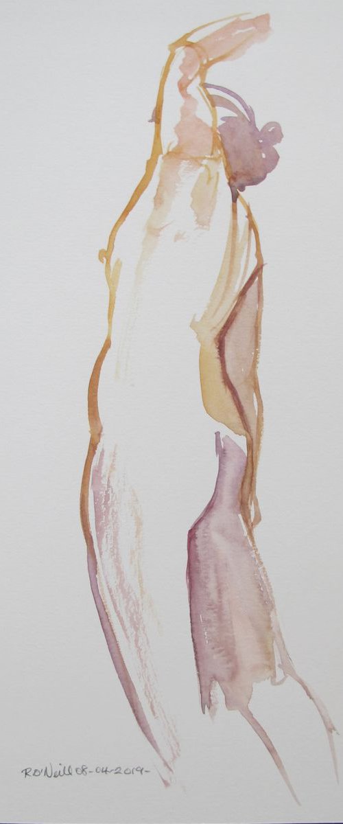 Standing female nude by Rory O’Neill