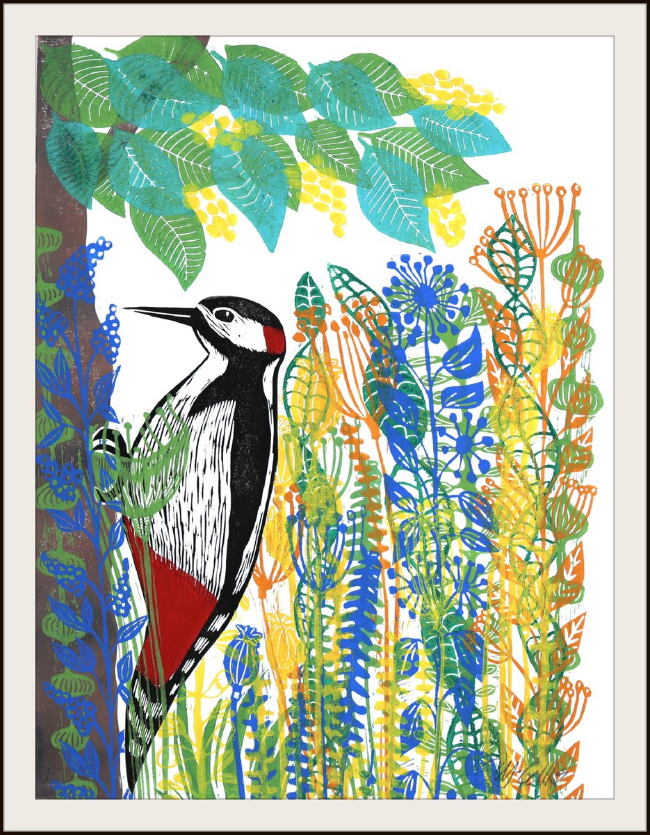 Woodpecker by Mariann Johansen-Ellis