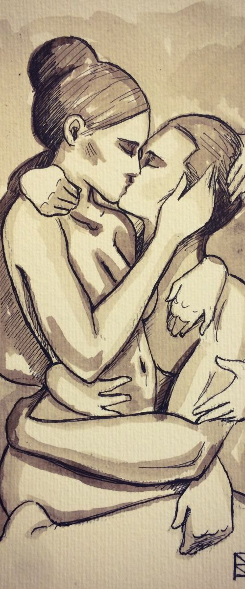 The Kiss by Vincenzo Stanislao