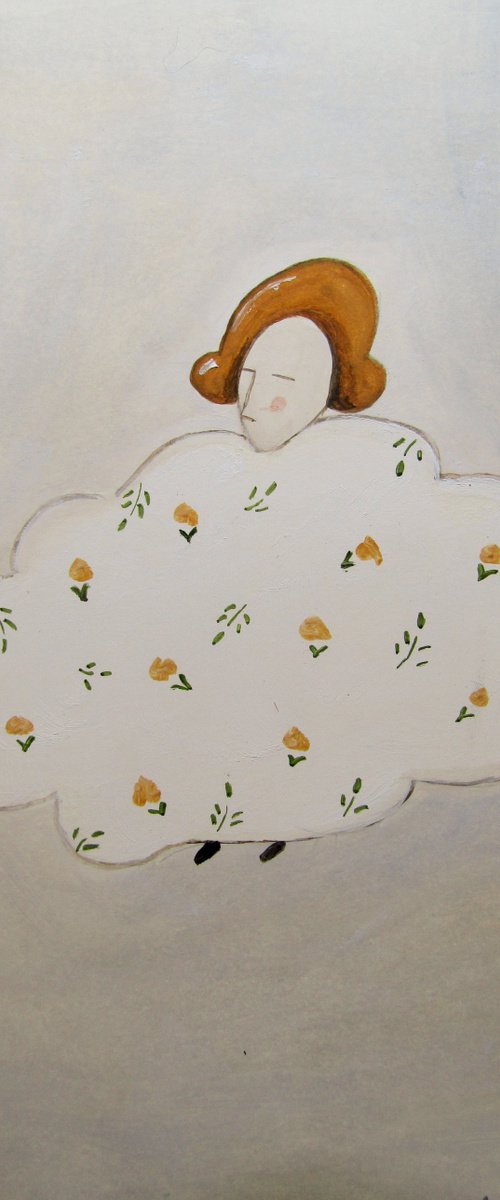 Like a cloud full of flowers by Silvia Beneforti