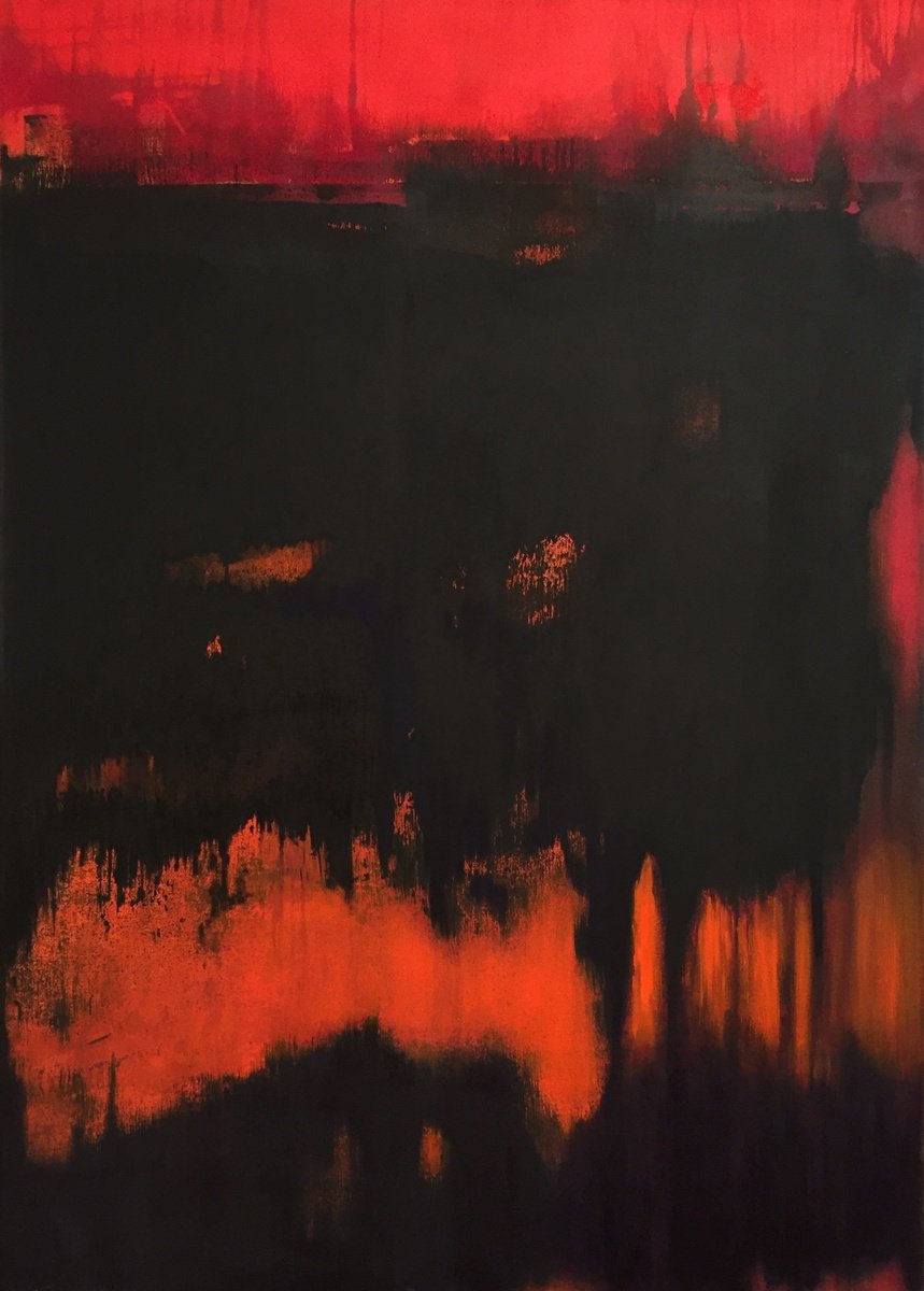 We Stand Behind The Sky Viii By Richard Heys, 39 X 55, Artwork For Sale On Artfinder