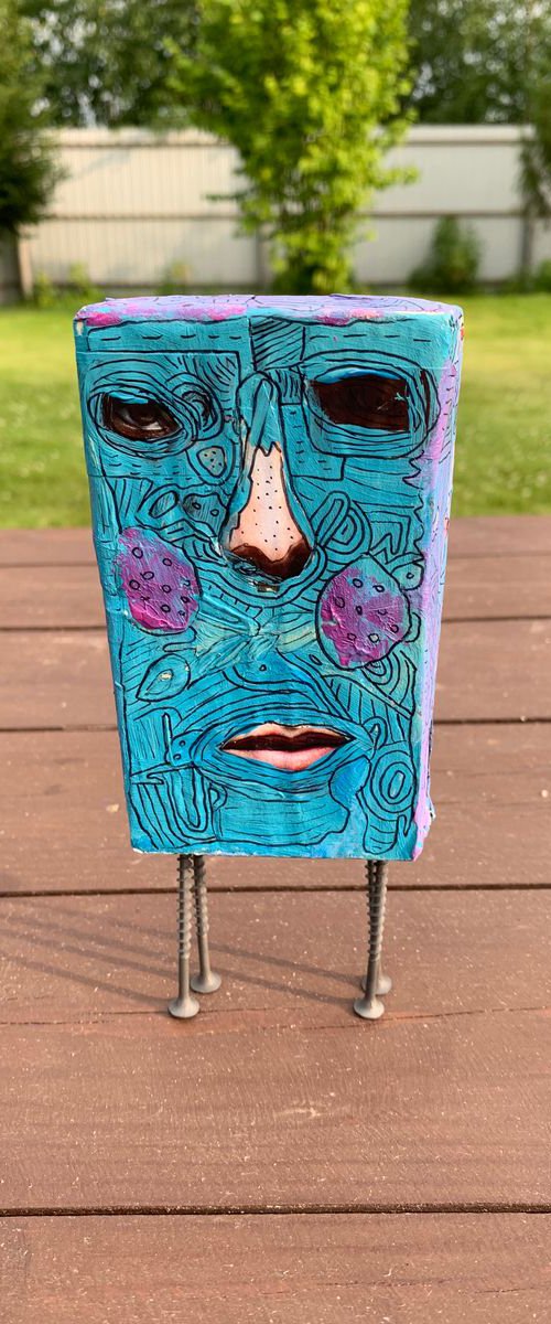 Wood human #13 by Pavel Kuragin