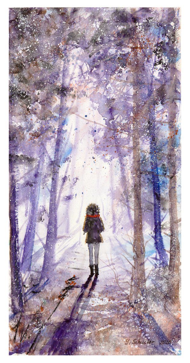 Walking Alone by Yulia Schuster