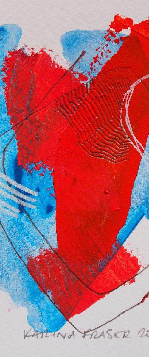 Nothing Doesn't Rhyme With Orange #3 by Karina Fraser