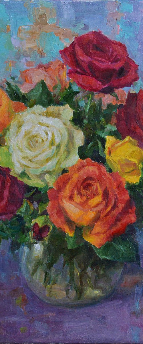 Roses #11 by Vachagan Manukyan