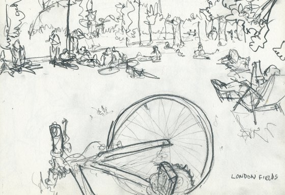 Bikes in the park